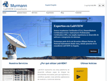 Tablet Screenshot of murmannlabviewconsultants.com